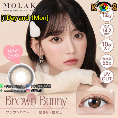 [1Day and 1Month]MOLAK Brown Bunny モラク ブラウンバニー
